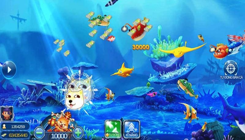 Bắn cá biển sâu - Tựa game mới Săn Cá Dưới Đại Dương Thẳm